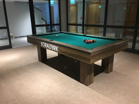 美国台球的球如何摆放?