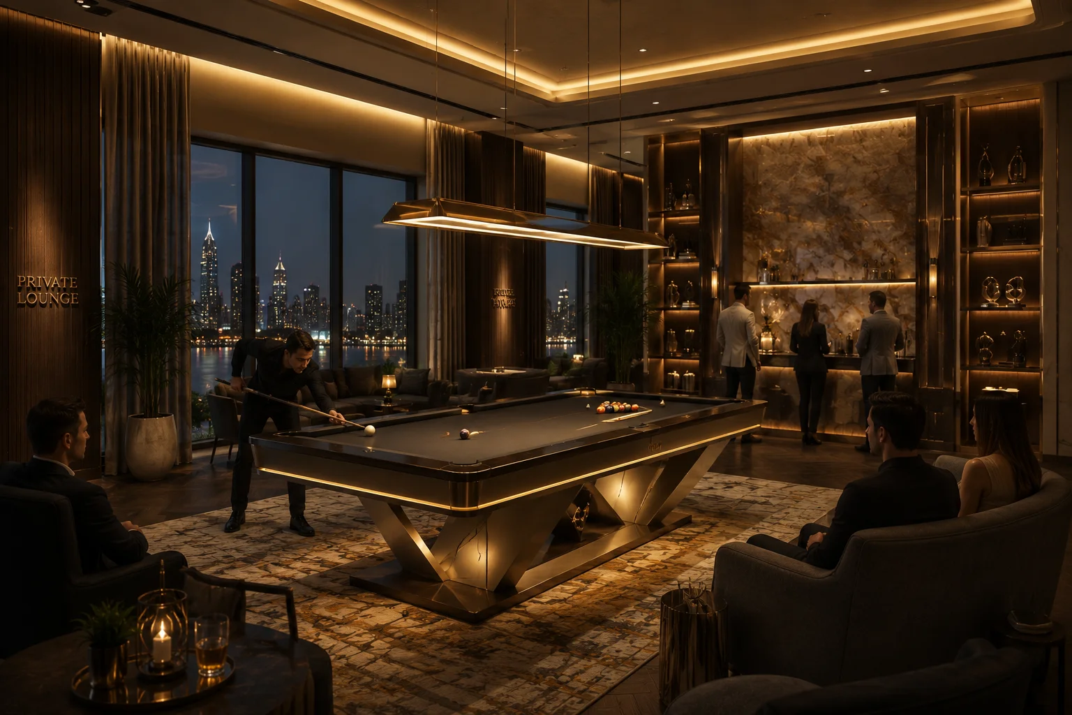 Design von Lounge-Bereichen in Luxushotels: Der Treffpunkt von Komfort, Geselligkeit und Prestige