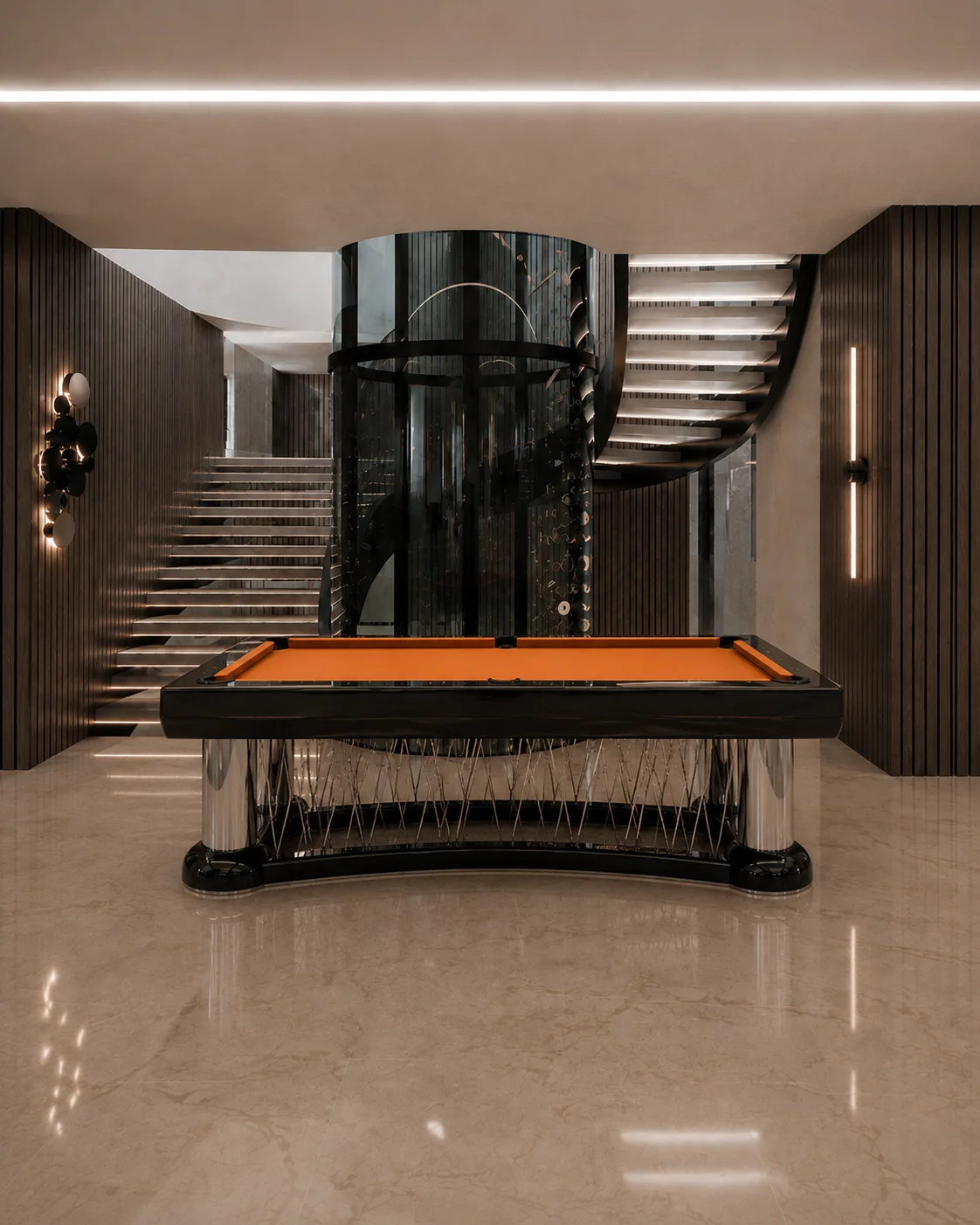 How to Choose a Custom Designed Pool Table for a Luxury Interior?